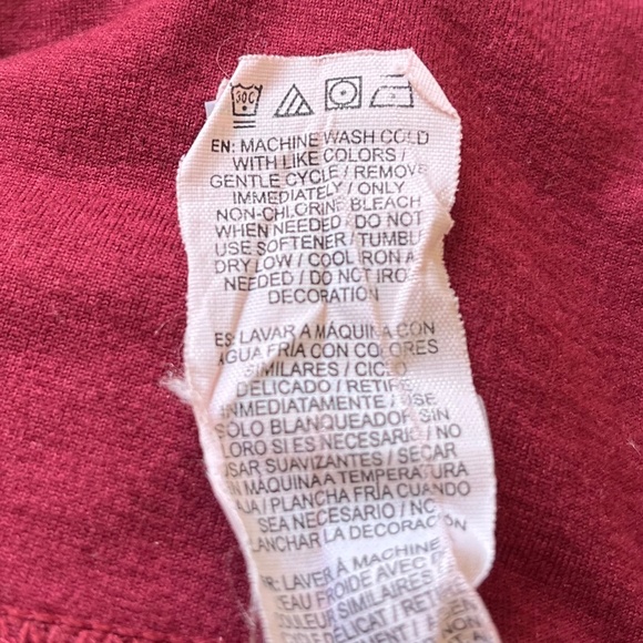 EUC Gaiam yoga pants size XL wine red - Picture 14 of 14